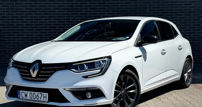 Renault Megane cena 45800 przebieg: 77400, rok produkcji 2017 z Włocławek małe 436